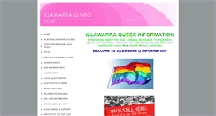 Desktop Screenshot of illawarraqinfo.com